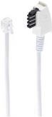 Produktbild Shiverpeaks ®-BASIC-S --Telefon-Anschlusskabel-TAE F-Stecker auf Western-Stecker 6/4, Siemens, weiss, 3,0m