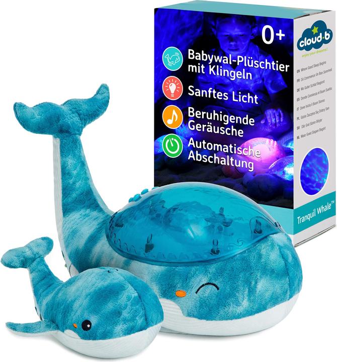 Image du produit Cloud B Tranquil Whale, Blue - (CB7901-WB)