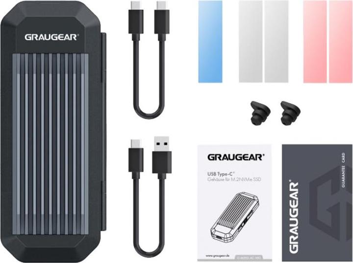 Image du produit Graugear G-M202-AC-10G (M.2 2280, M.2 2230, M.2 2260, M.2 2242)