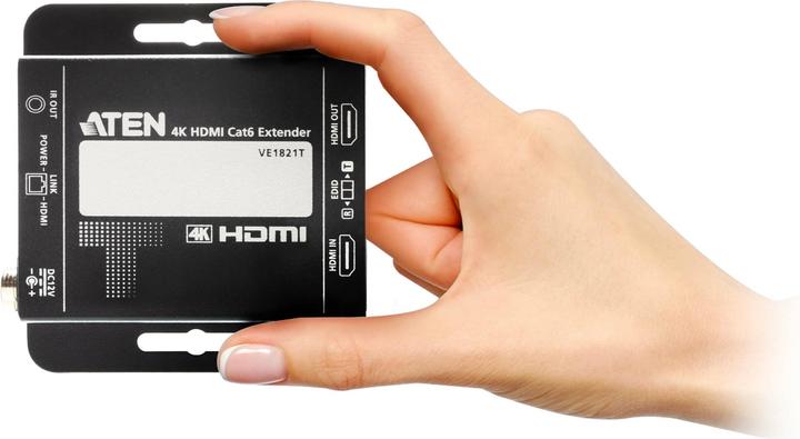 Actual product image Aten VE1821 4K HDMI Cat6 Extender - Digital/Display/Video