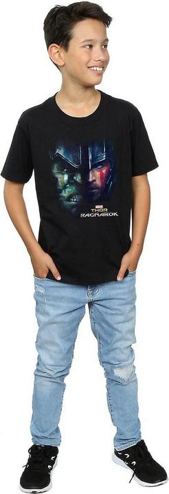 Produktbild Universal Textiles Jungen Hulk TShirt mit geteiltem Gesicht aus Baumwolle (152, 158)