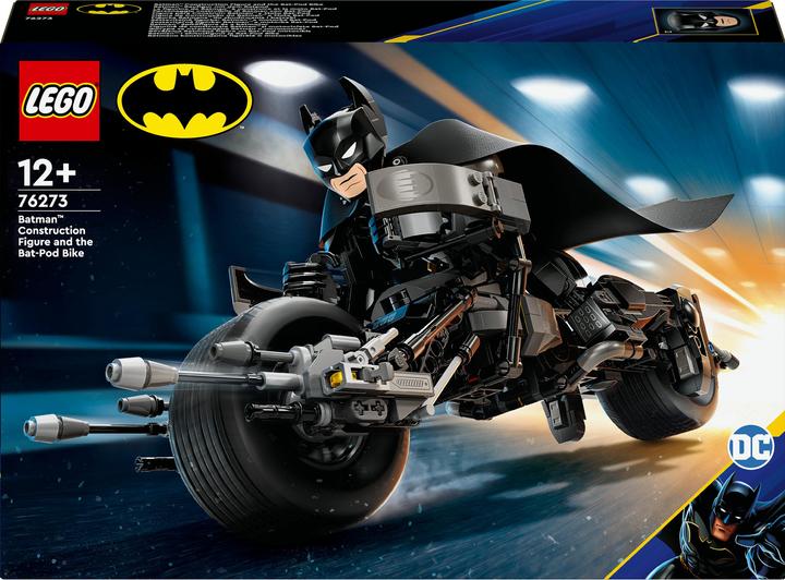 Image du produit LEGO Figurine de construction Batman avec le Batpod (76273, LEGO Super Mario)