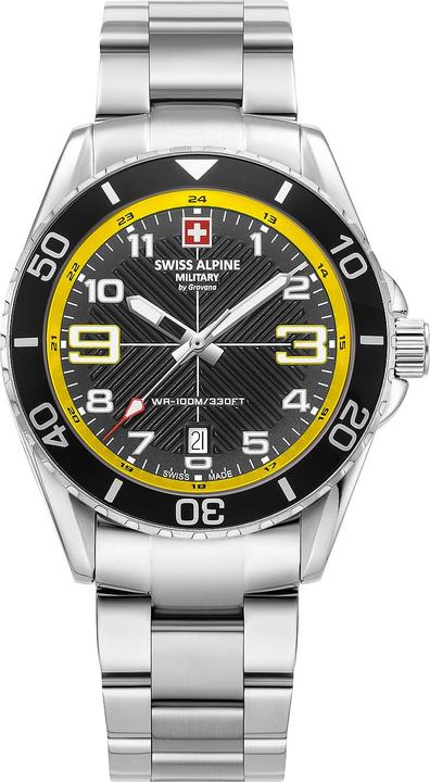 Image du produit Swiss Alpine Military 7029.1138 Raptor Montre homme 42mm 10ATM (Montre de sport, Swiss Made, 42 mm)