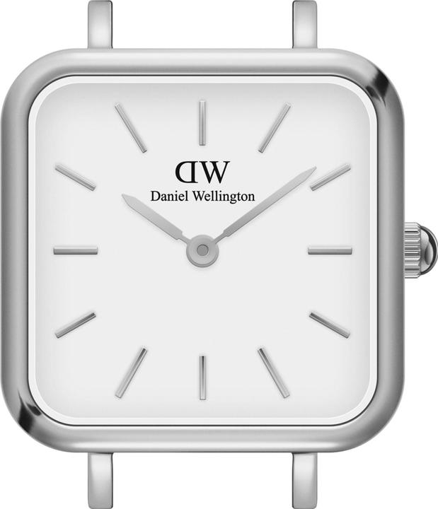 Immagine prodotto Daniel Wellington Quadro Studio Argento Bianco (Orologio da polso analogico, 22 mm)