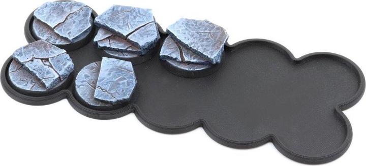 Produktbild Tabletop-Art Movement Tray Rounded Edge 32 mm 10 s Cloud – Schwarz