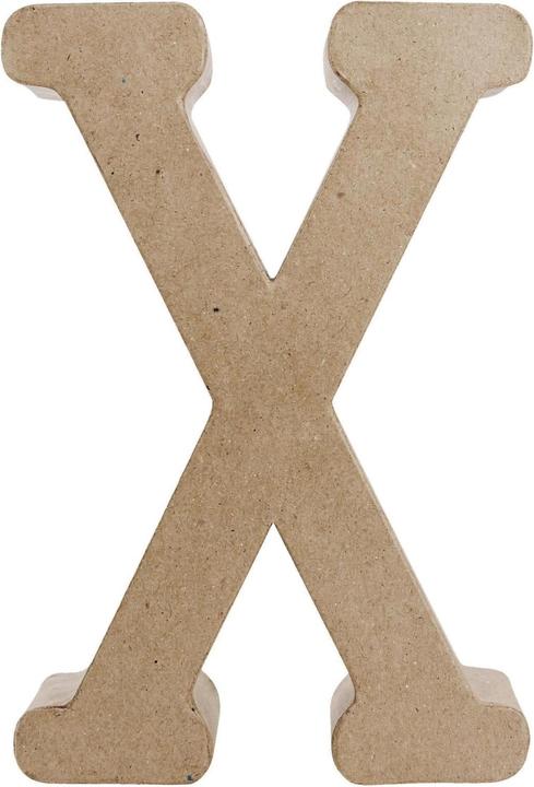 Produktbild Décopatch Papp-Buchstaben X 30 cm