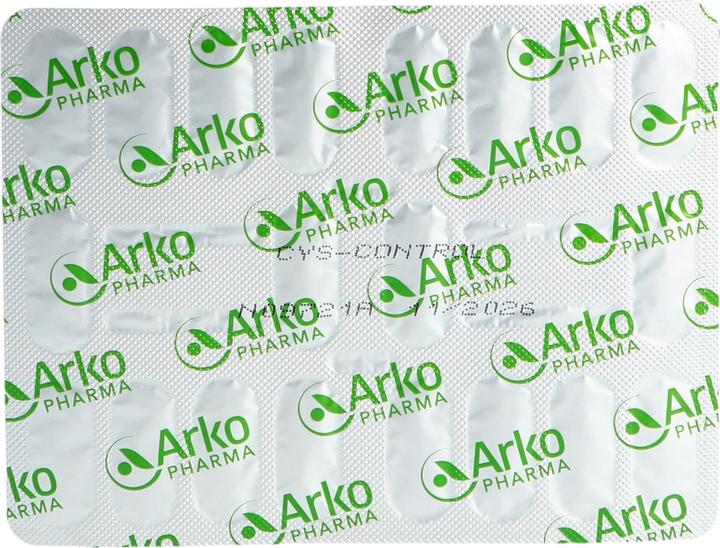 Nährwerte und Zutaten Arkopharma Cys-Control Kapseln (60 Stück, Kapseln, 59 g)