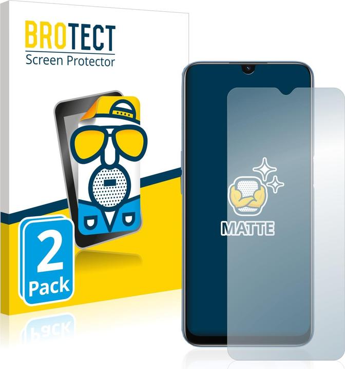 Immagine prodotto BROTECT Pellicola protettiva antiriflesso opaca (2 Pezzo/i, Oppo A16s)