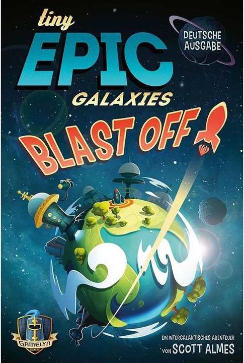 Image du produit Asmodée GAMD0002 - Tiny Epic Galaxies BLAST OFF, jeu de société, pour 2-4 joueurs, à partir de 8 ans (Allemand)