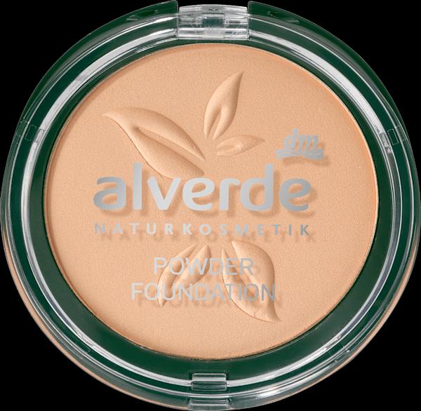Produktbild dm alverde Make-up Powder Foundation velvet sand 20, LSF 6
