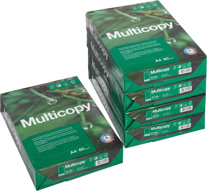 Image du produit Multicopy Papier multifonctionnel (80 g/m², 2500 x, A4)