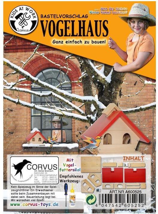 Produktbild Corvus Toys Bausatz Vogelhaus
