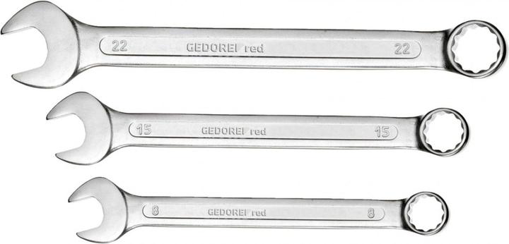 Produktbild Gedore Red Ring-Maulschlüssel-Satz (32 mm, 24 mm, 26 mm, 9 mm, 10 mm, 11 mm, 15 mm, 16 mm, 17 mm, 6 mm, 7 mm, 8 mm, 21 mm, 22 mm, 23 mm, 12 mm, 13 mm, 14 mm, 27 mm, 28 mm, 30 mm, 18 mm, 19 mm, 20 mm)
