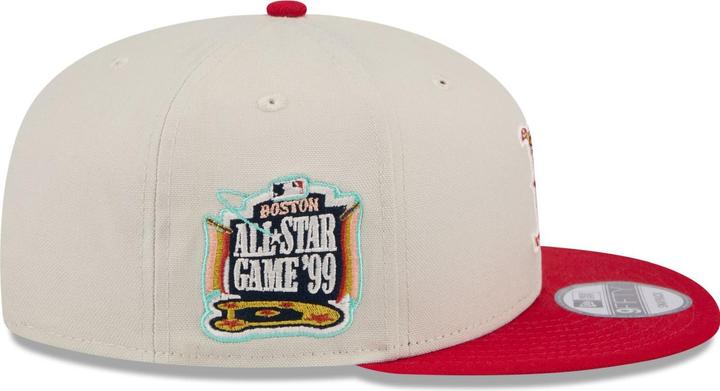 Actual product image New Era 9Fifty Snapback Cap - FLORAL Boston Red Sox stone