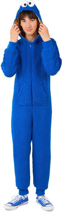 Produktbild OppoSuits Krümelmonster Onesie für Kinder (158, 164, 170, 176)