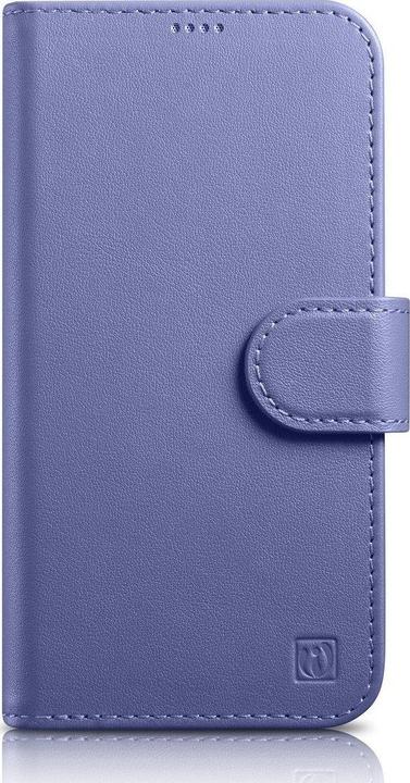 Actual product image iCarer Wallet Case 2 in1 Case iPhone 14 Leather Flip Covers AntiRFID Light Purple (WMI14220725-LP) (Apple iPhone 14)