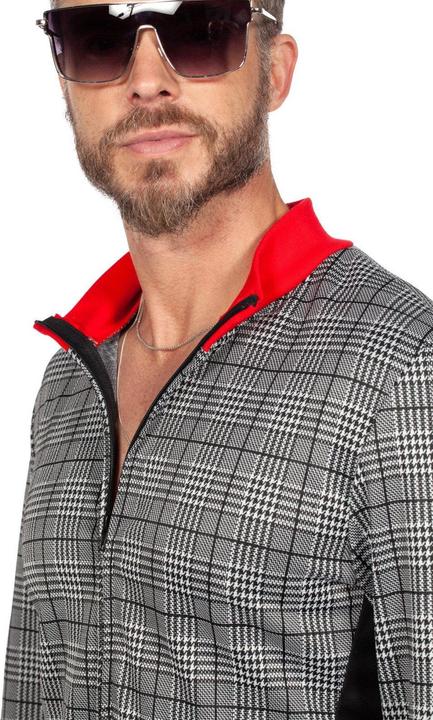 Produktbild Metamorph Hipster Trainingsanzug grau-kariert (XXL)