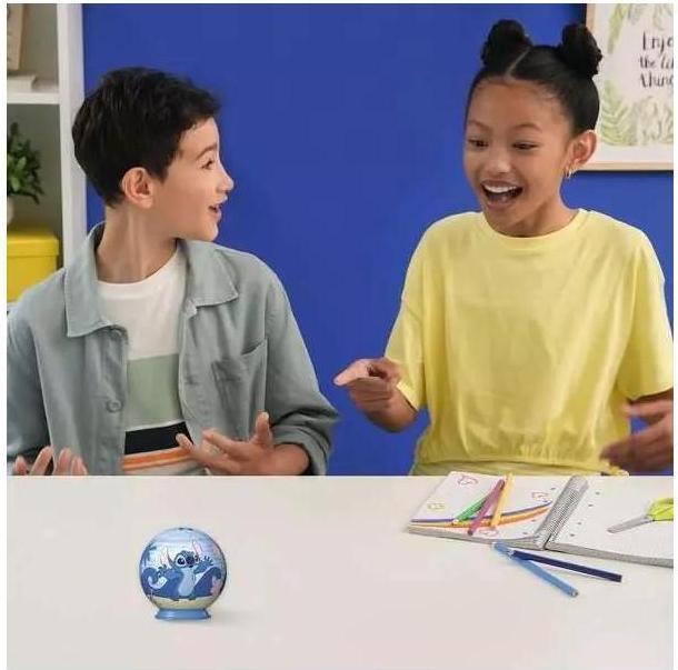 Produktbild Ravensburger 3D Puzzle 11597 - Puzzle-Ball Disney Stitch - für grosse und kleine Stitch Fans ab 6 (54 Teile)