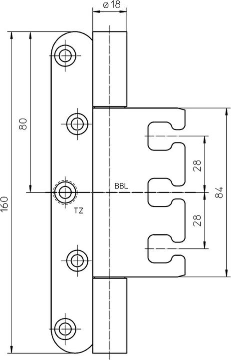 Produktbild Simonswerk Objektbänder VARIANT VX 7939/160 18-3