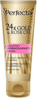 Perfecta Exfoliant pour le visage à la rose d'or 24k à grains fins 75ml (Lotion nettoyante, 75 ml)