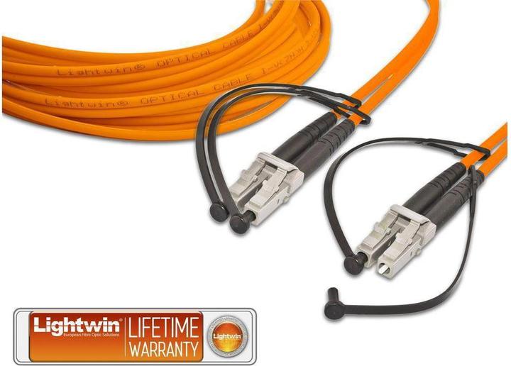 Produktbild Lightwin LWL Duplex Patchkabel (CAT7, 20 m)
