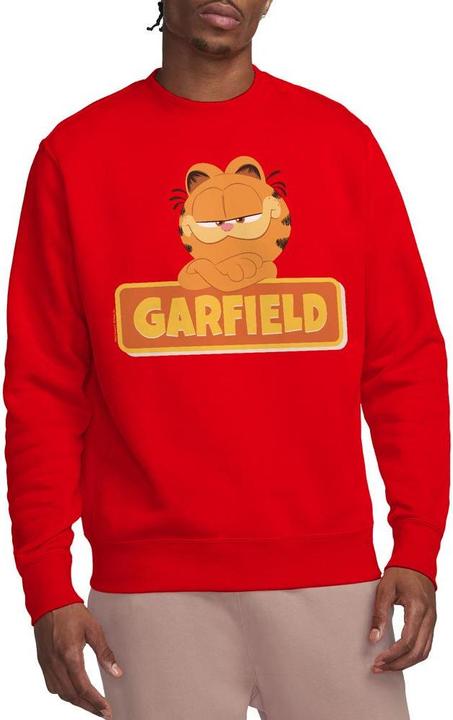Actual product image Garfield Unisex Adult Logo Sweatshirt (XL)