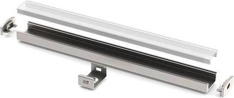 Produktbild LEDsON SLIMLINE 7 mm - ALUMINIUMPROFIL F?R LED-STREIFEN - SILBER - 2 m (200 cm, Indoor)