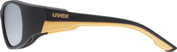 Actual product image Uvex Sports Na (Matt black, Mirror Silver)