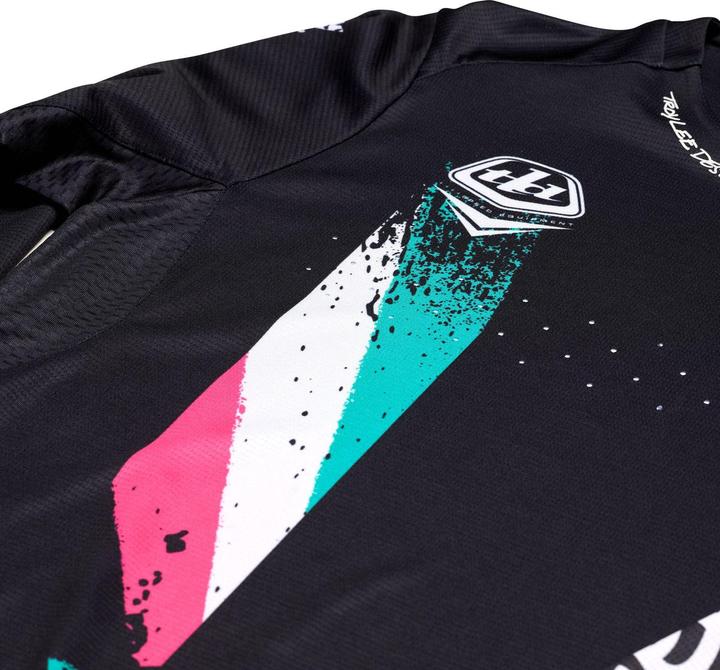 Actual product image Troy Lee Designs Sprint Jersey, Full Pull, black, XL (XL)