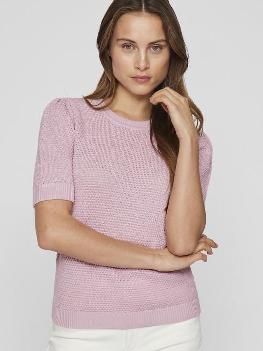 Actual product image Vila Short sleeve knitted top (XS)
