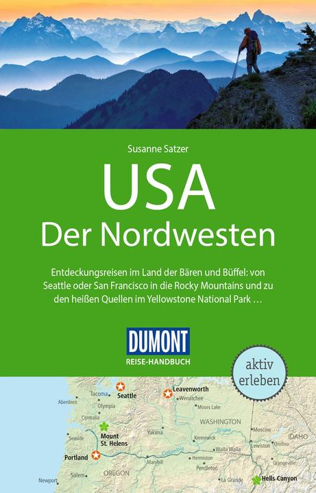 Image du produit Reise-Handbuch Reiseführer USA, Der Nordwesten (Allemand, Susanne Satzer, 2023)