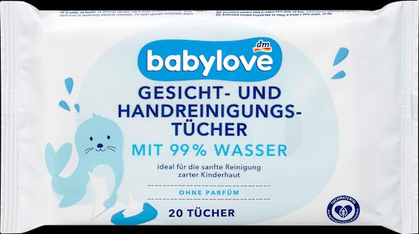 dm babylove Lingettes de nettoyage pour les mains (20 pièce(s))