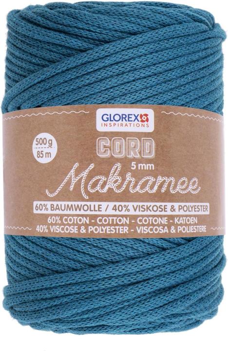 Glorex Cordoncino Macramè 5mm 500g, tessuto (85 m)