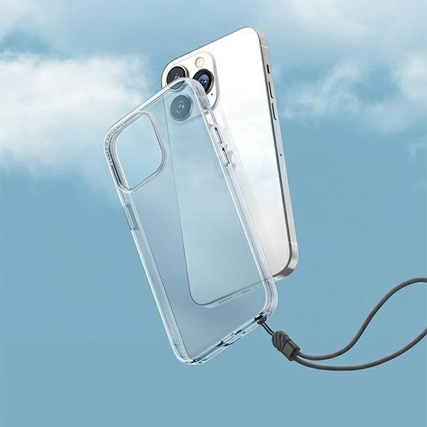 Actual product image Uniq etui Air Fender iPhone 14 6.1" szary/smoked grey tinted (Apple iPhone 14)