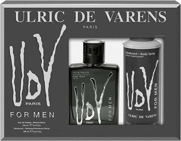 Immagine prodotto Ulric De Varens Set di vapori di Eau de Toilette Nero (Eau de toilette, 200 ml)
