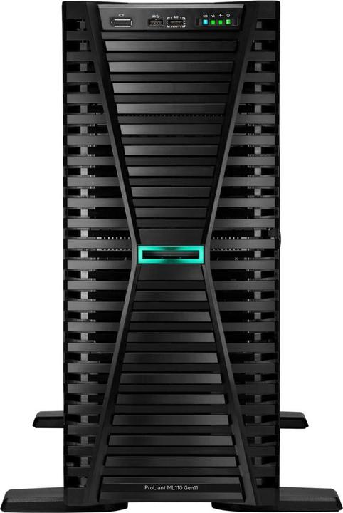 Image du produit HPE ProLiant ML110 Gen11 Intel Xeon Silver 4510 2.4GHz 12c 1P 32GB-R 4LFF 2x4TB HDD 2x1000W PS UE Se (Intel Xeon Silver 4510, 32 Go, Serveur de la tour)