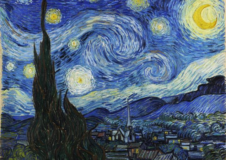 Actual product image Grafika Puzzle 500 pieces Vincent Van Gogh - The Starry Night, 1889 (500 pieces)