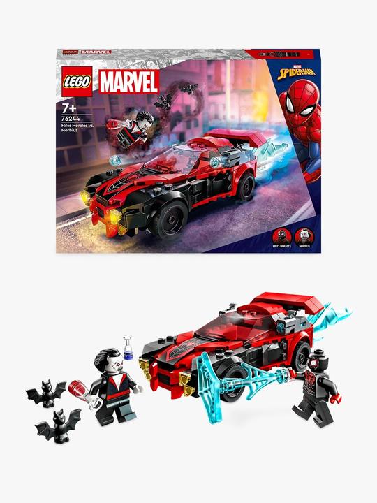 Produktbild LEGO Miles Morales vs. Morbius (76244, LEGO Marvel)