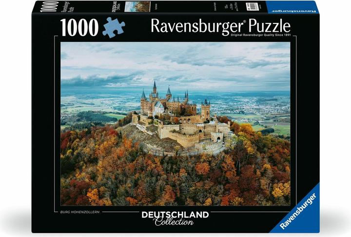 Actual product image Ravensburger Puzzle 12000791 - Hohenzollern Castle - 1000 piece jigsaw puzzle for adults aged 14 and over (1000 pieces)