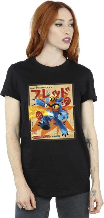 Produktbild Disney Big Hero 6 Baymax Fred Newspaper TShirt (M)