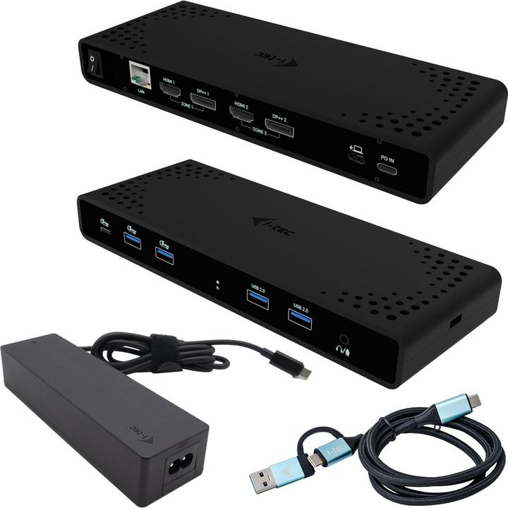 i-tec Doppio 4K (USB-C, 11 Porti)