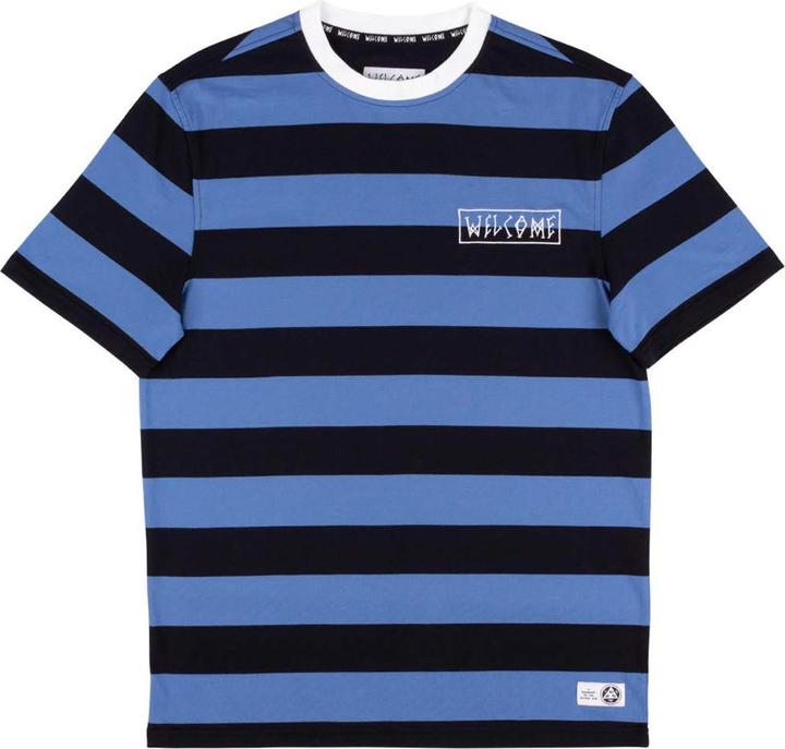 Welcome Thicc Stripe Short Sleeve Knit
