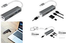 Produktbild LogiLink UA0305 (USB-C, 3 Ports)