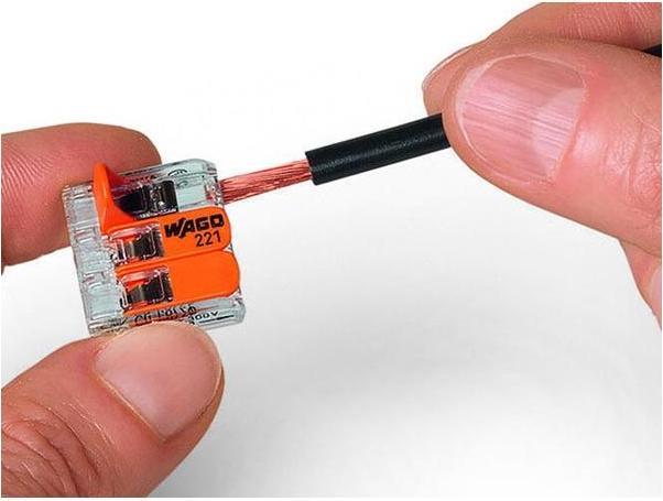 Image du produit Wago Pince de connexion COMPACT 3 fois 50 pièces