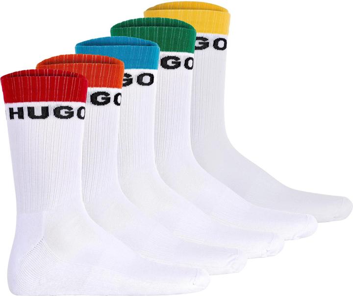 Actual product image HUGO 5p Qs Rainbow Cc (5-pack, 40 - 46)