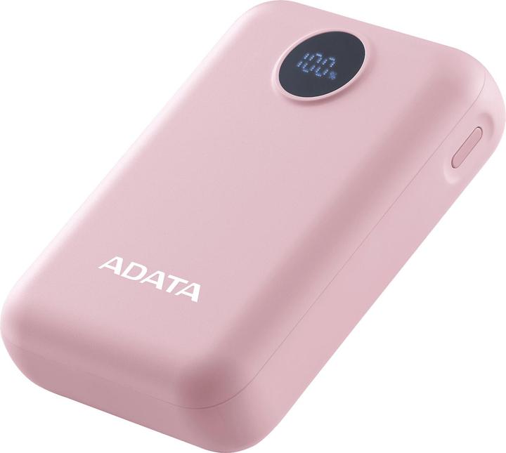 Actual product image Adata Powerbank P10022-12 10000 mAh, Akkutyp: Lithium-Polymer (10000 mAh, 15 W, 37 Wh)