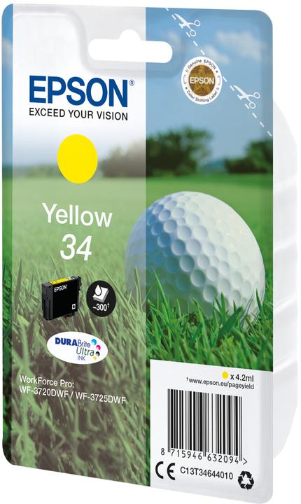Image du produit Epson 34 DuraBrite Ultra (Y)