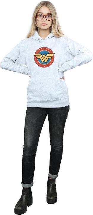 Produktbild Wonder Woman Circle Logo Kapuzenpullover (XL)
