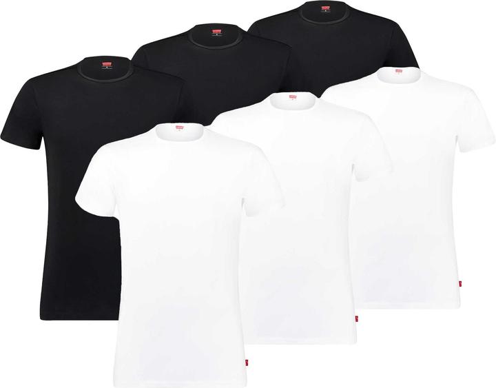 Produktbild Levis Men Solid Crew 6p Ecom (M)