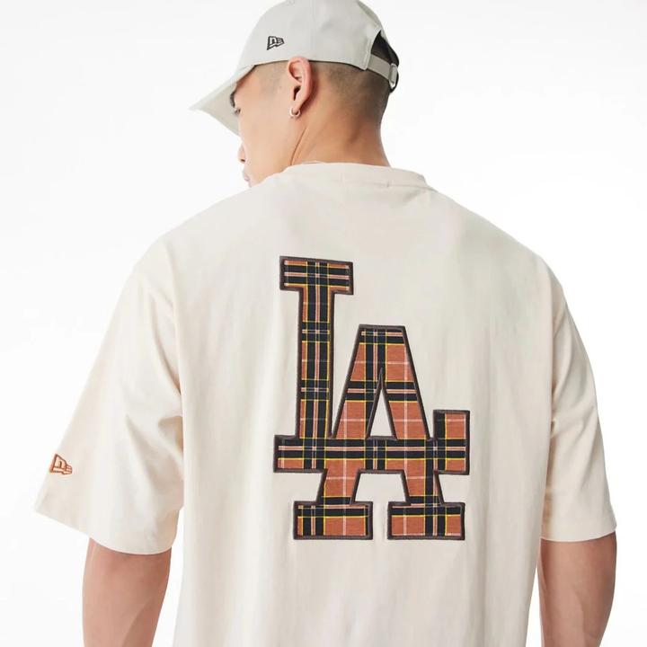 Produktbild New Era t-hirt lo angele dodger mlb tartan infill (S)